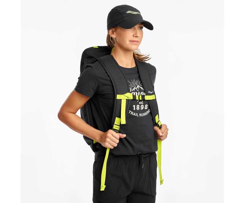 Women's Saucony Overhaul Backpacks Black | Singapore 346ILHS